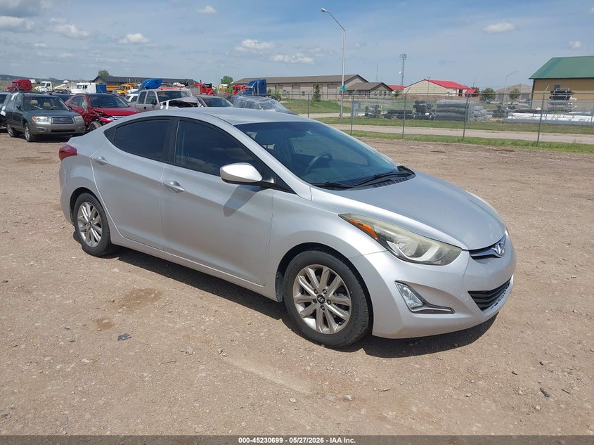 2016 HYUNDAI ELANTRA auction photo 1