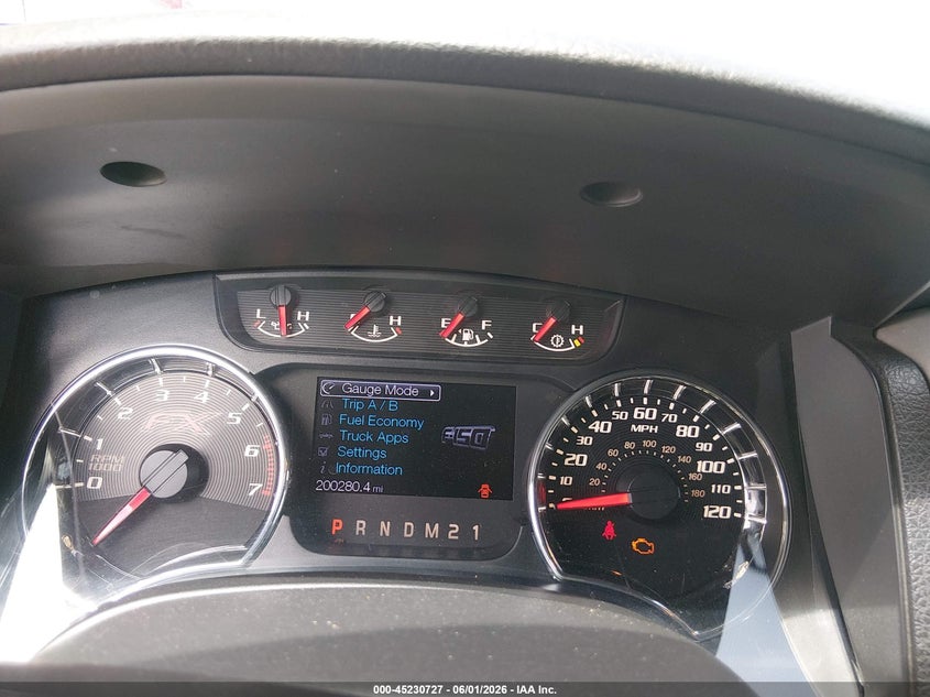 2013 Ford F-150 Fx2 VIN: 1FTFW1CT3DKD30150 Lot: 45230727