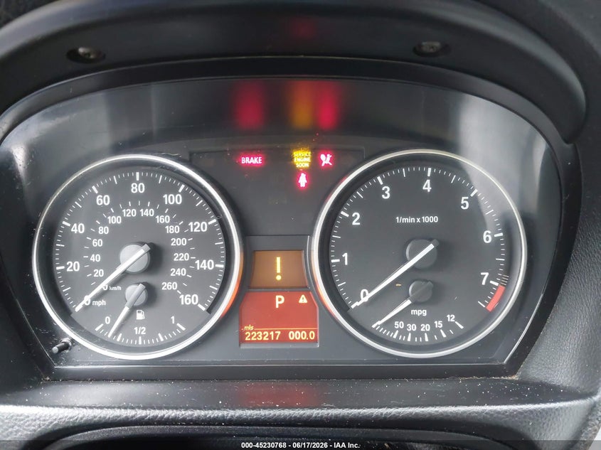 2009 BMW 3ER SEDAN 3.0L I-6 DOHC, VVT, 230HP
