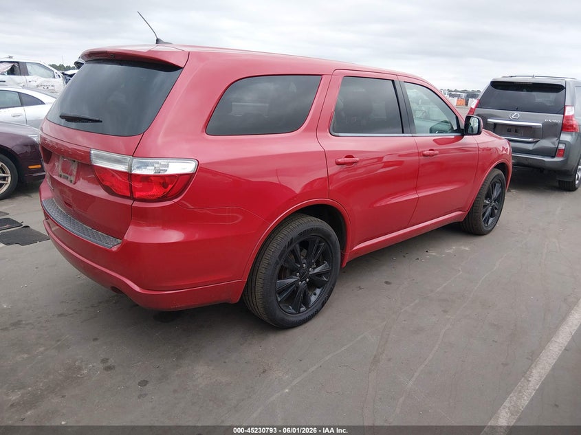 Vin: 1c4rdhag2dc694166, lot: 45728584, dodge durango sxt 20134