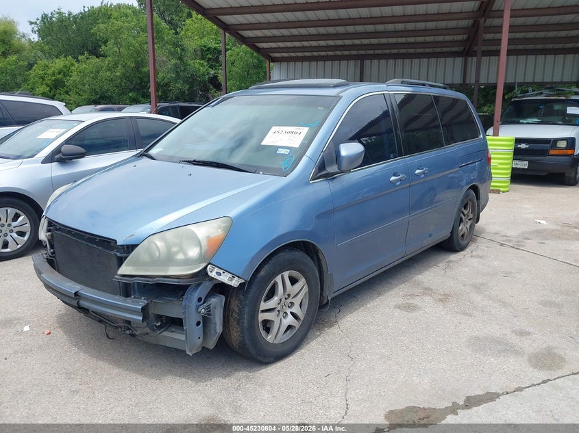 2006 Honda Odyssey Ex-L 5FNRL38776B072714 photo 1