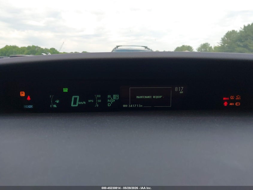 2013 TOYOTA PRIUS auction photo 7