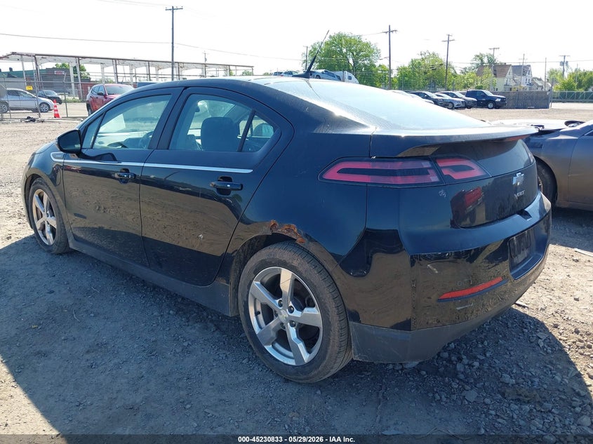 Vin: 1g1rh6e48du113233, lot: 45728624, chevrolet volt 20133