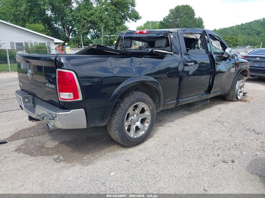Vin: 1c6rr7vm5fs547903, lot: 45728658, ram 1500 laramie 20154
