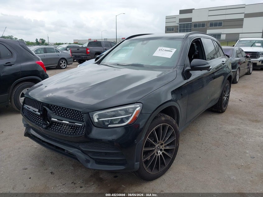 Vin: w1n0g8dbxmv266780, lot: 45728678, mercedes-benz glc 300 suv 20212