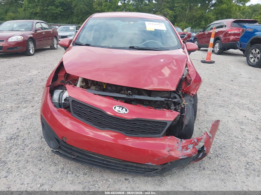 2013 Kia Rio Lx VIN: KNADM4A39D6205239 Lot: 45230936