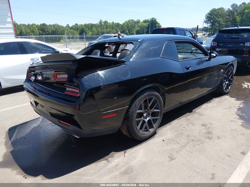 Vin: 2c3cdzfj9gh271560, lot: 45728748, dodge challenger r/t scat pack 20164