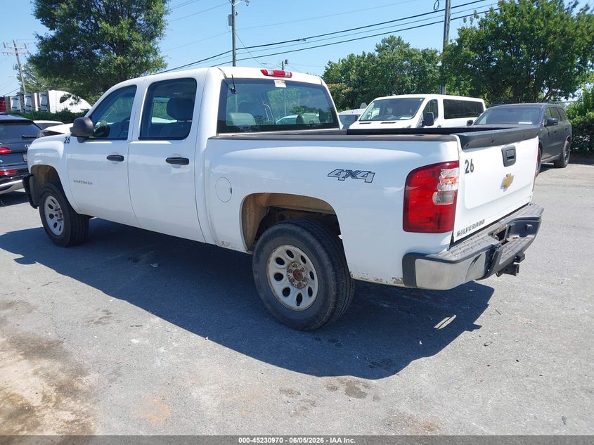 Vin: 3gcpkpe74dg183170, lot: 45728761, chevrolet silverado 1500 work truck 20133