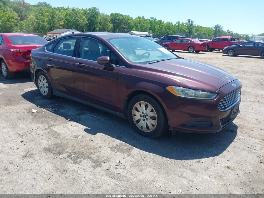 Vin: 3fa6p0g73dr374803, lot: 45728776, ford fusion s 2013 img_1