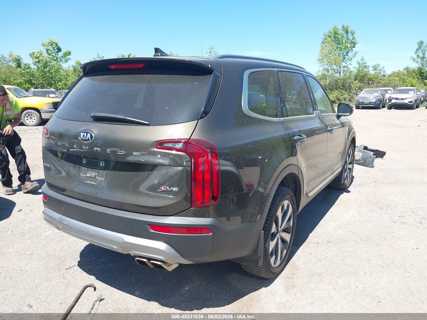 Vin: 5xyp6dhc0mg098496, lot: 45728828, kia telluride s 20214