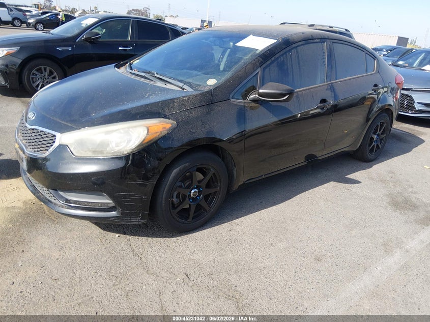 Vin: knafk4a6xe5137758, lot: 45728833, kia forte lx 20142