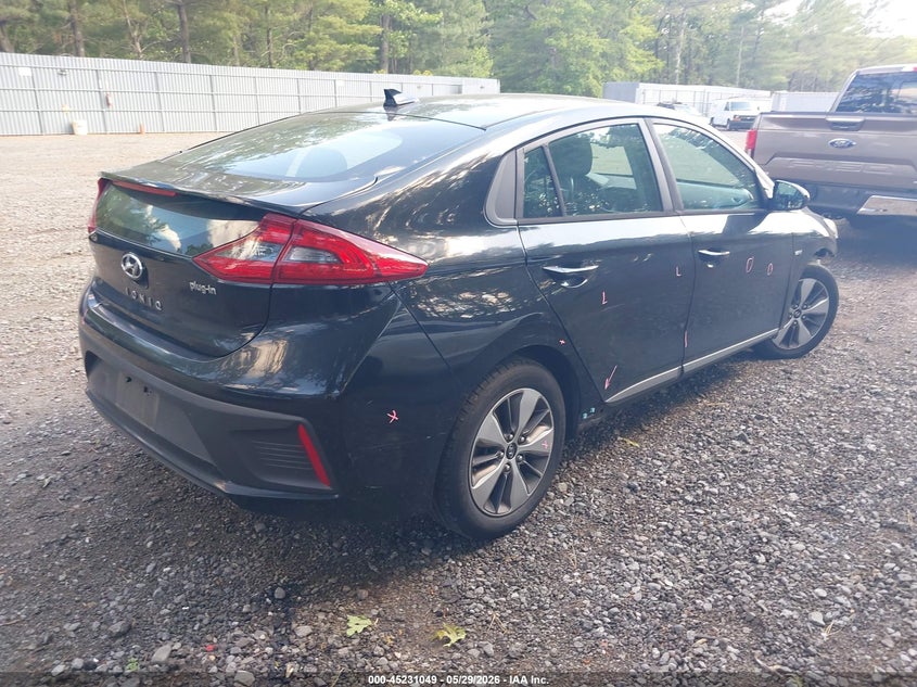 Vin: kmhc65ldxku182630, lot: 45728840, hyundai ioniq plug-in hybrid 20194
