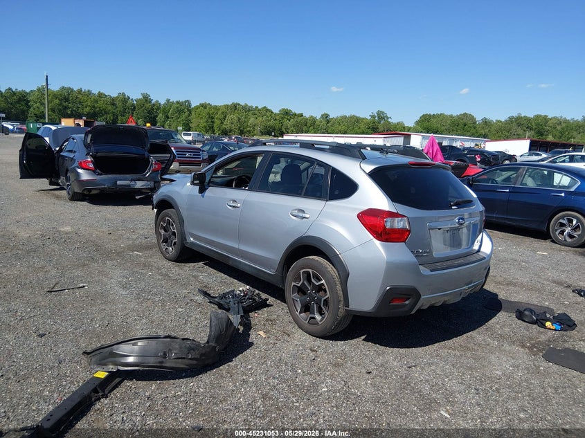 Vin: jf2gpagc8e8291731, lot: 45728844, subaru xv crosstrek 2.0i limited 20143