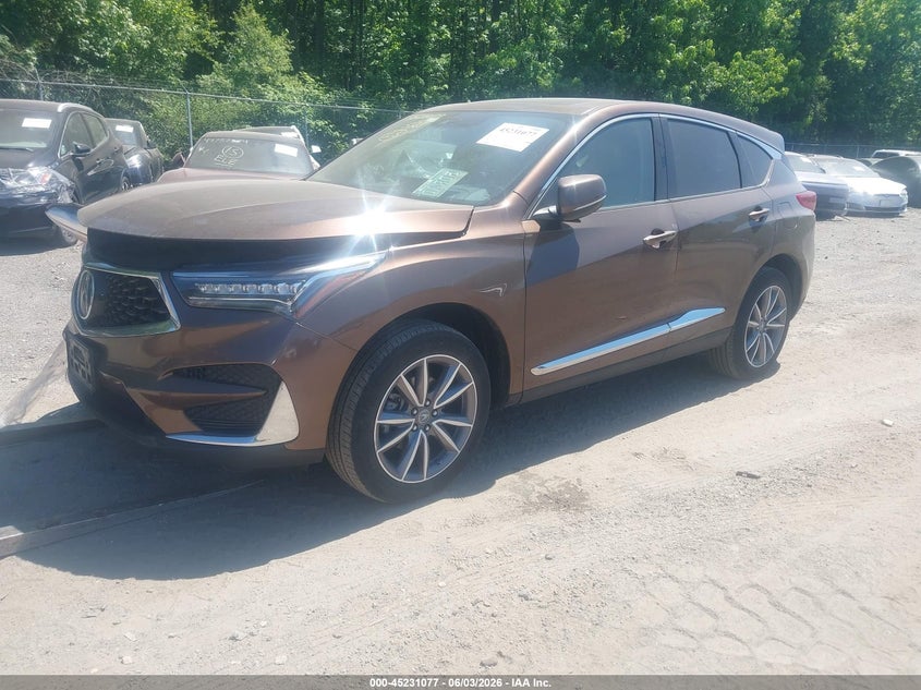 Vin: 5j8tc2h56kl039226, lot: 45728868, acura rdx technology package 20192