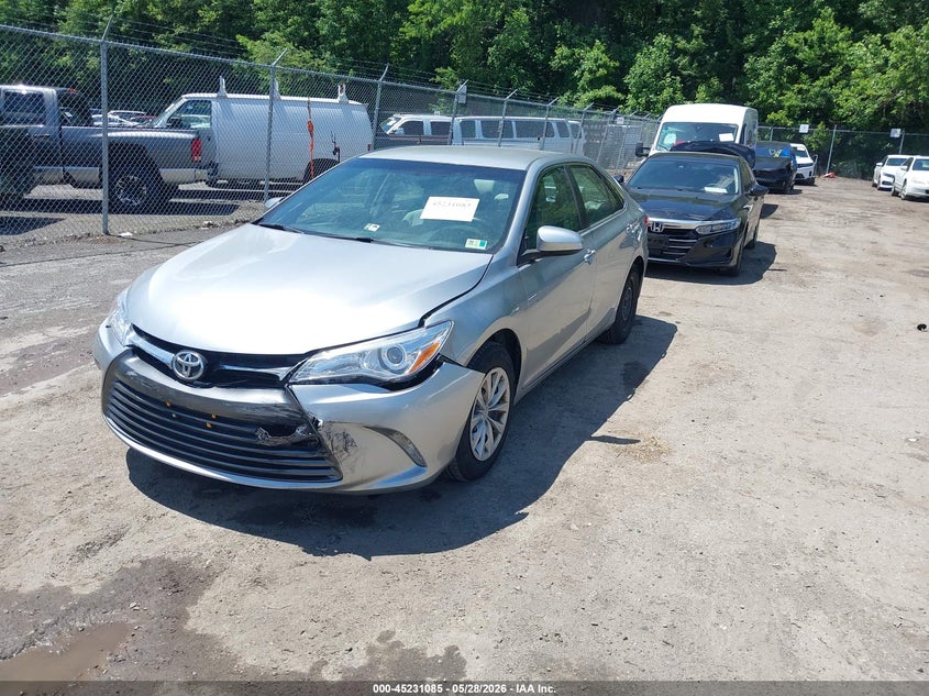 2016 TOYOTA CAMRY SEDAN 2.5L I-4 DOHC, VVT, 178HP