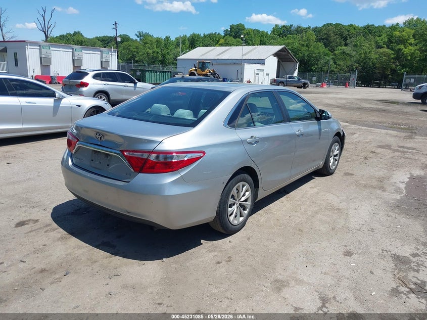 2016 TOYOTA CAMRY SEDAN 2.5L I-4 DOHC, VVT, 178HP