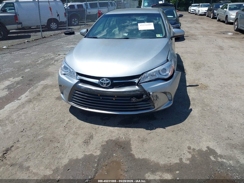 2016 TOYOTA CAMRY SEDAN 2.5L I-4 DOHC, VVT, 178HP