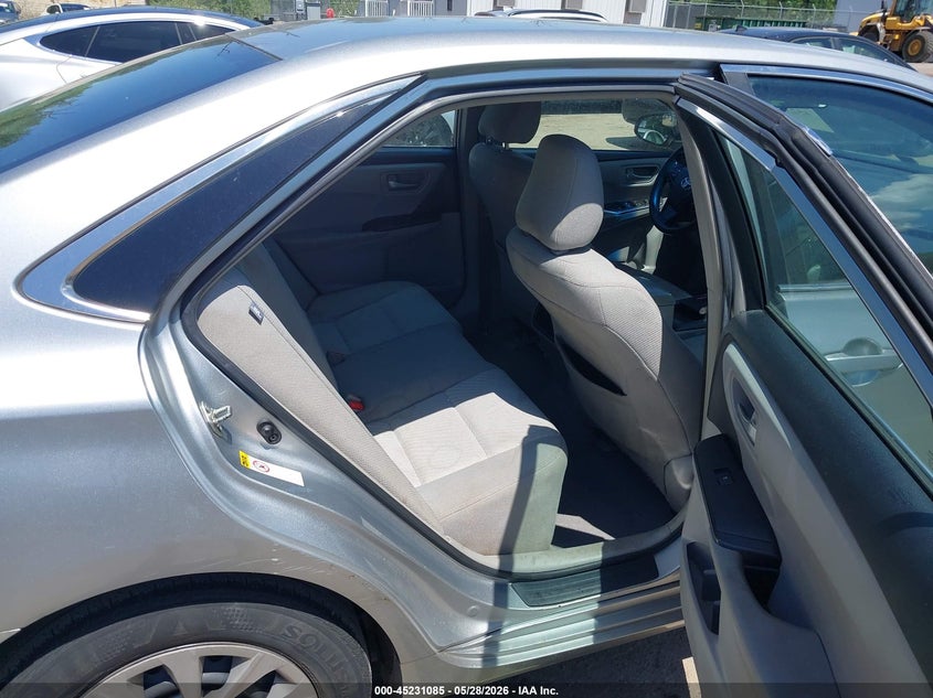 2016 TOYOTA CAMRY SEDAN 2.5L I-4 DOHC, VVT, 178HP