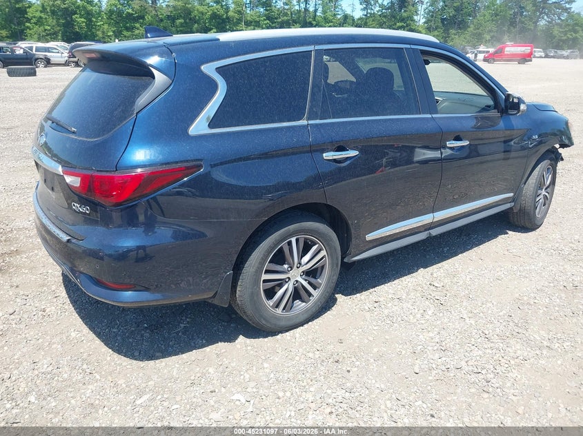 Vin: 5n1dl0mmxhc554691, lot: 45728888, infiniti qx60 20174