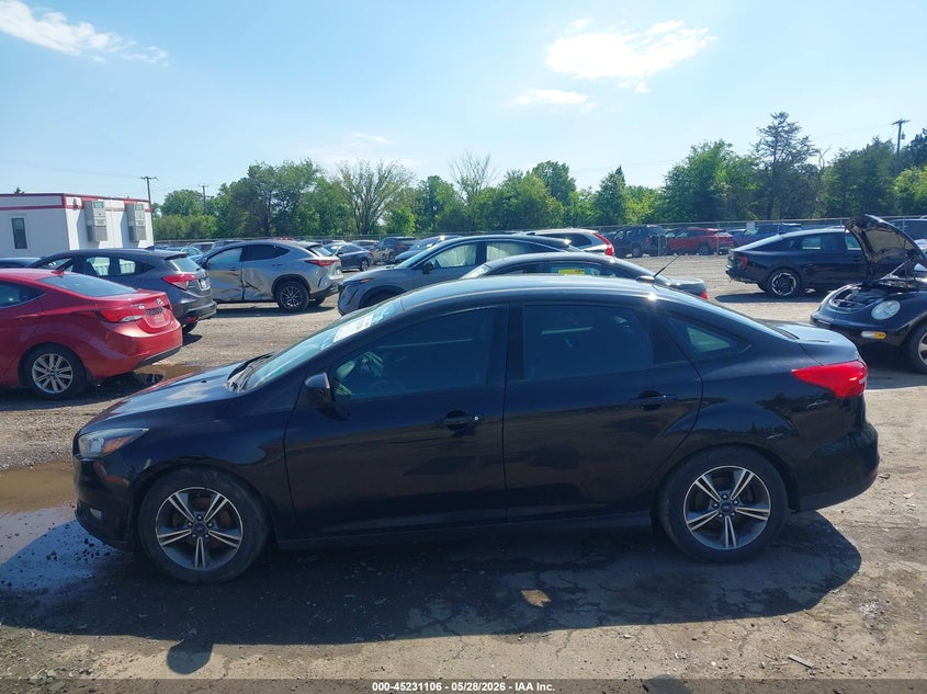2018 FORD FOCUS SEDAN 1.0L I-3 DI, DOHC, VVT, TURBO, 123HP