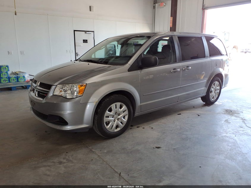 Vin: 2c4rdgbg0hr780694, lot: 45728906, dodge grand caravan se 20172
