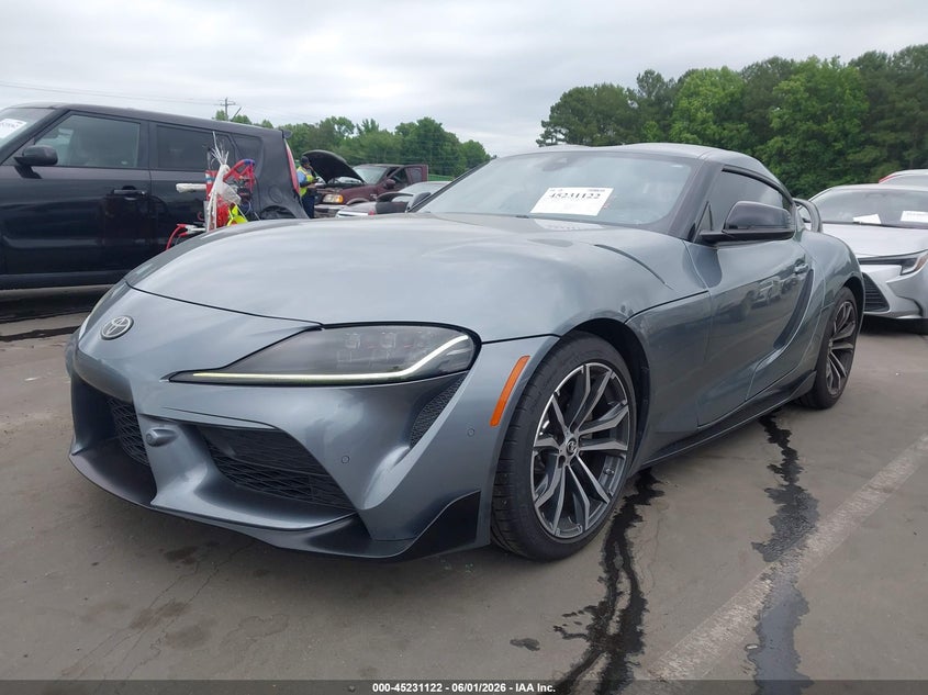 2022 TOYOTA GR SUPRA auction photo 2