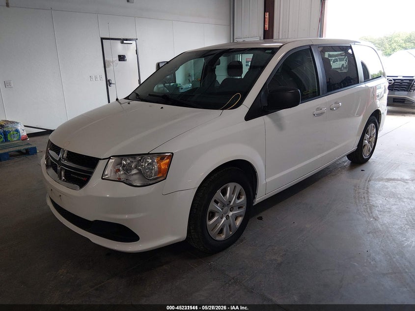Vin: 2c4rdgbg7jr288718, lot: 45728932, dodge grand caravan se 20182