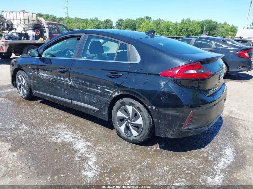 Vin: kmhc75lc5hu046189, lot: 45728973, hyundai ioniq hybrid sel 20173