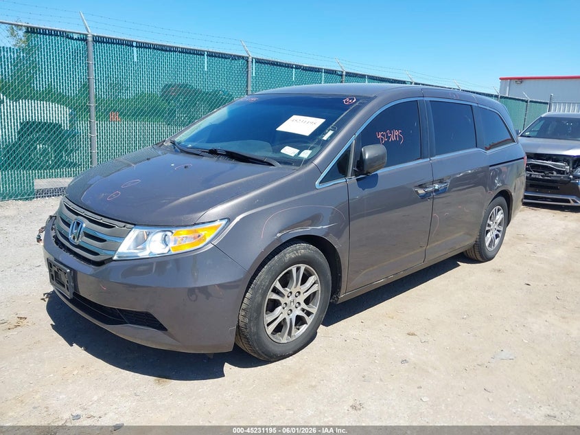 Vin: 5fnrl5h42db077706, lot: 45728986, honda odyssey ex 20132