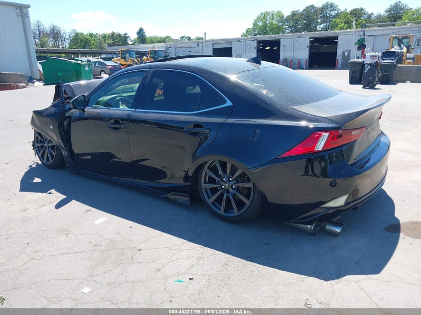 Vin: jthbf1d20e5004700, lot: 45728989, lexus is 250 20143