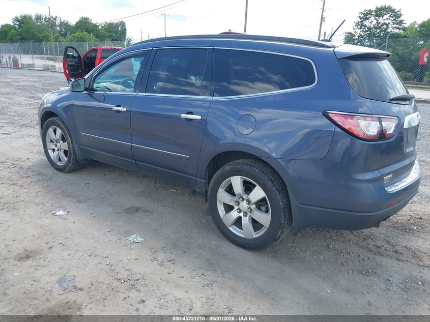 Vin: 1gnkrjkd4ej189281, lot: 45729001, chevrolet traverse ltz 20143