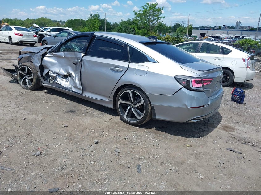 VIN 1HGCV3F20NA044544 2022 HONDA ACCORD HYBRID SPORT