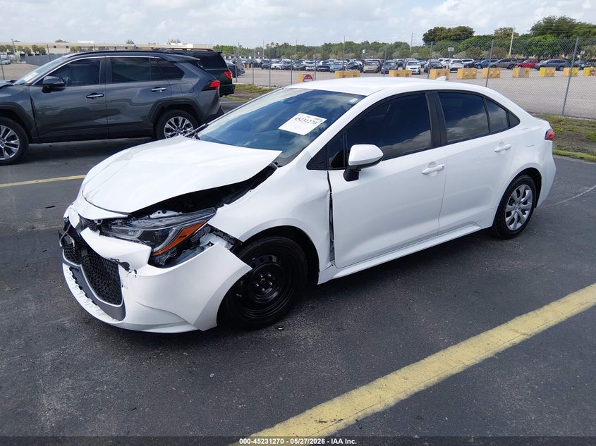 2021 Toyota Corolla Le 5YFEPMAE8MP230755 photo 1