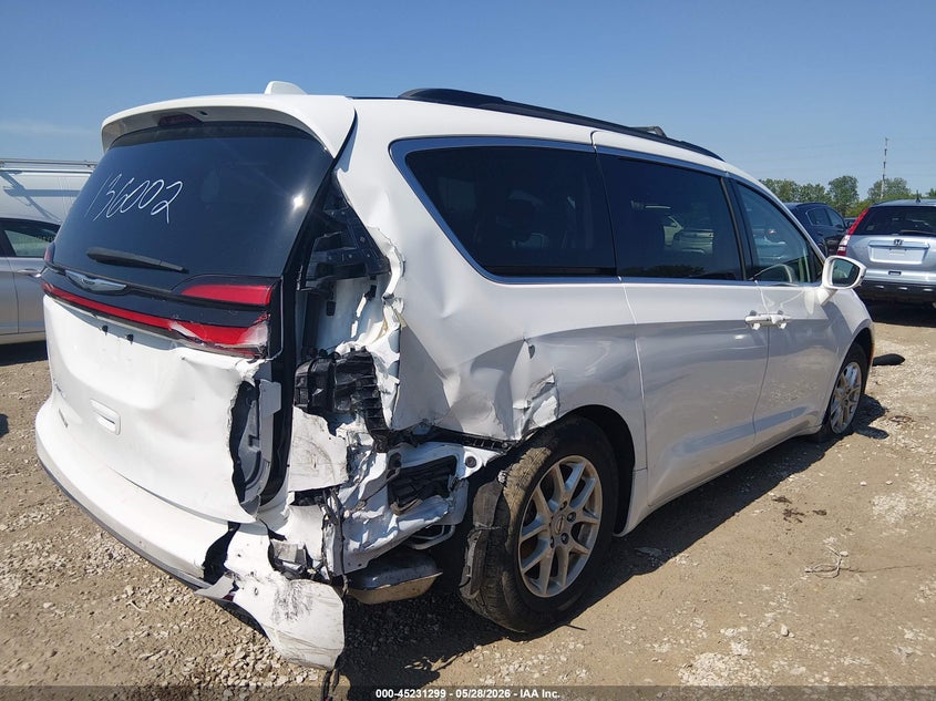 Vin: 2c4rc1bg8nr136002, lot: 45729090, chrysler pacifica touring l 20224