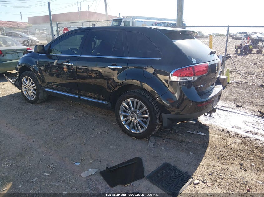 Vin: 2lmdj6jk7bbj08487, lot: 45729094, lincoln mkx 20113