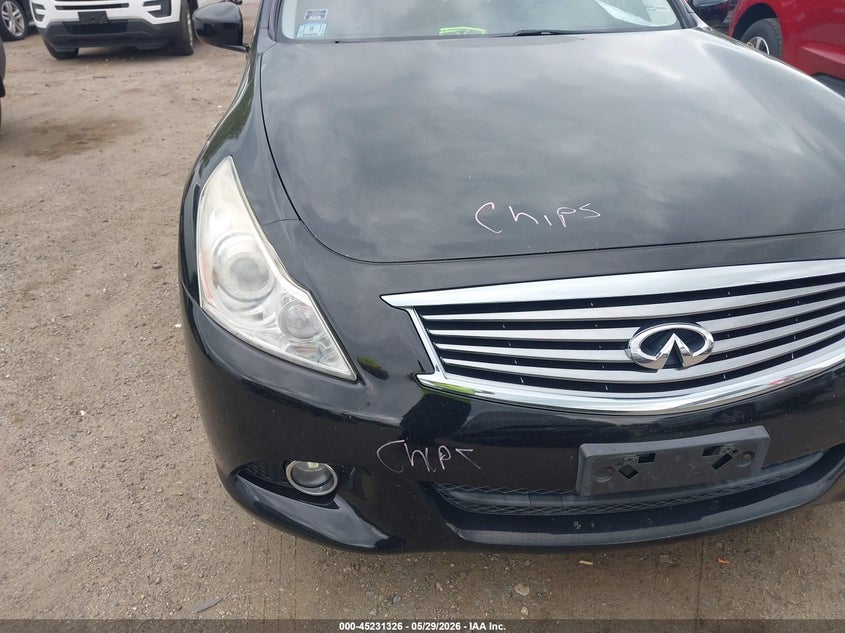 2013 Infiniti G37X VIN: JN1CV6AR2DM765937 Lot: 45231326