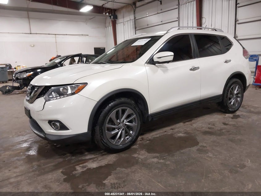 2016 Nissan Rogue Sl KNMAT2MV8GP727918 photo 1