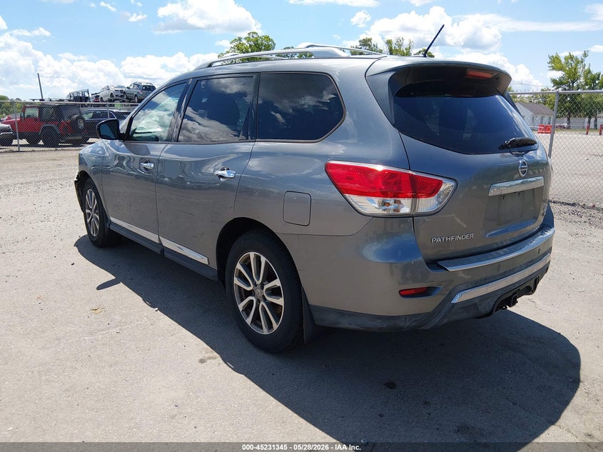 2015 NISSAN PATHFINDER SPORT UTILITY VEHICLE 3.5L V-6 DOHC, VVT, 260HP