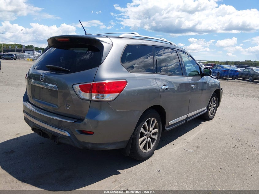 2015 NISSAN PATHFINDER SPORT UTILITY VEHICLE 3.5L V-6 DOHC, VVT, 260HP