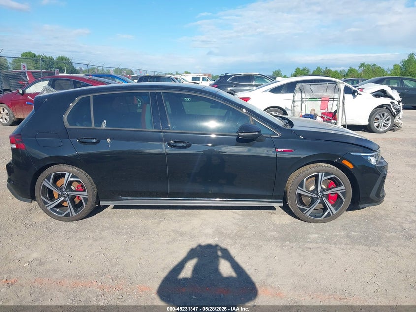 2024 Volkswagen Golf Gti 2.0T Se VIN: WVW3A7CD3RW209647 Lot: 45231347