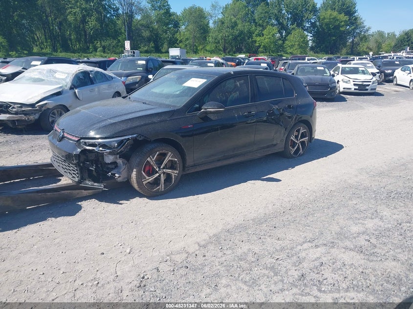 Vin: wvw3a7cd3rw209647, lot: 45729138, volkswagen golf gti 2.0t se 20242