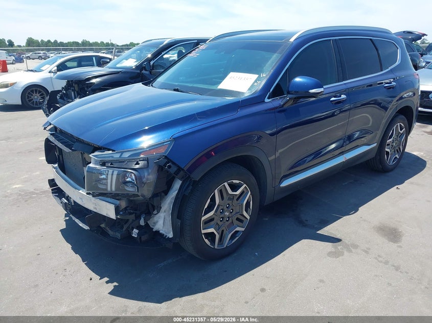2021 HYUNDAI SANTA FE auction photo 2