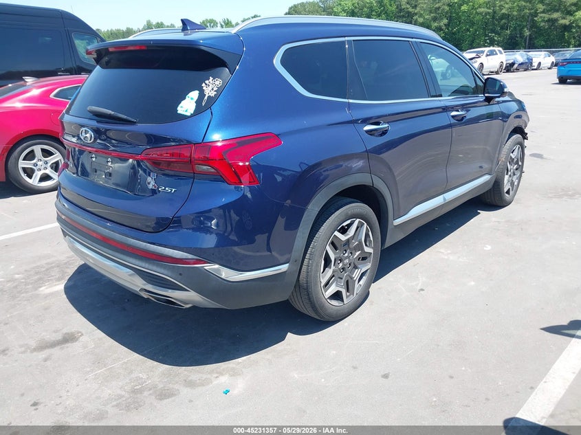 2021 HYUNDAI SANTA FE auction photo 4