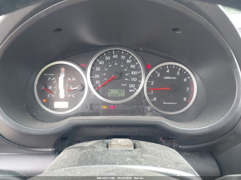 2006 Subaru Impreza Outback Sport VIN: JF1GG68686H801359 Lot: 45231366