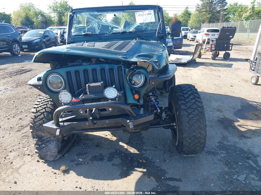 2000 Jeep Wrangler Sahara VIN: 1J4FA59S2YP790701 Lot: 45231380