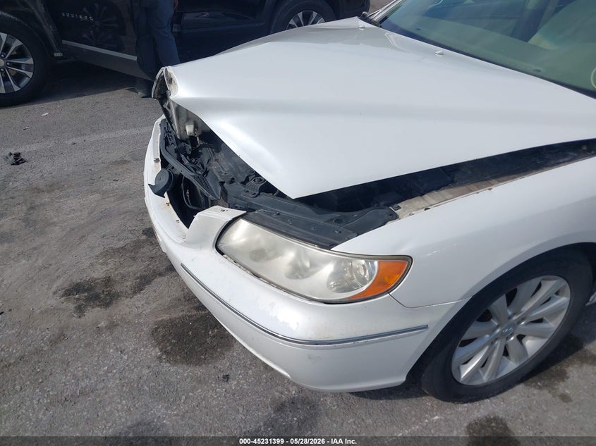 2010 Hyundai Azera Gls VIN: KMHFC4DD3AA460444 Lot: 45231399