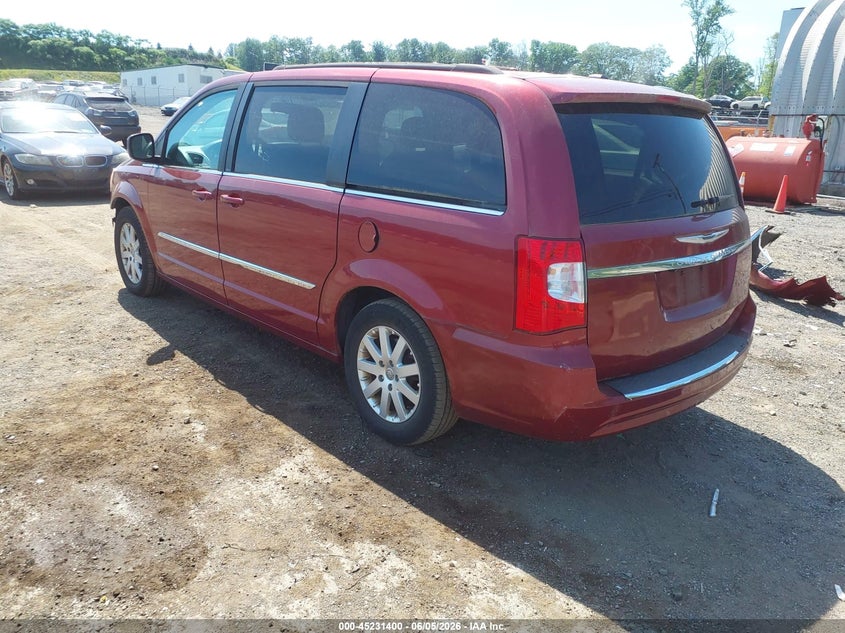 Vin: 2c4rc1bg0dr647220, lot: 45729191, chrysler town & country touring 20133