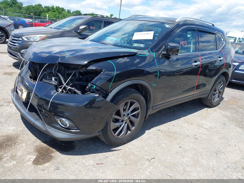 2016 NISSAN ROGUE auction photo 2