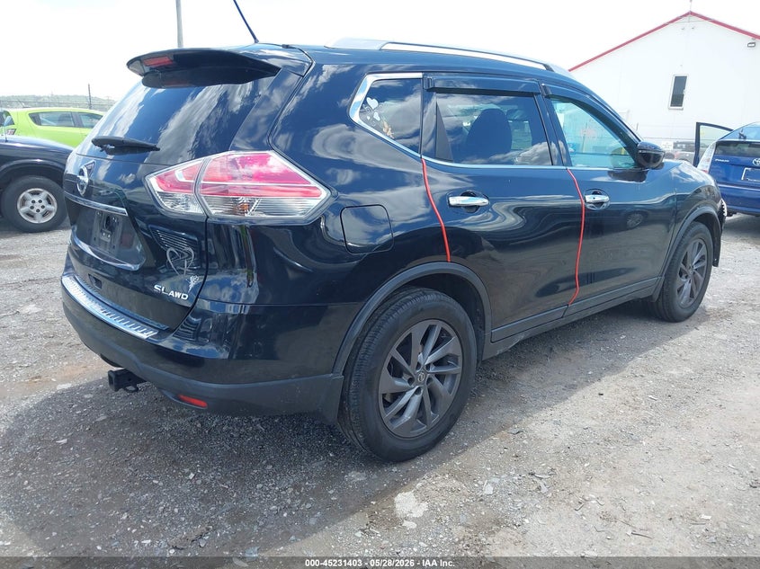 2016 NISSAN ROGUE auction photo 4