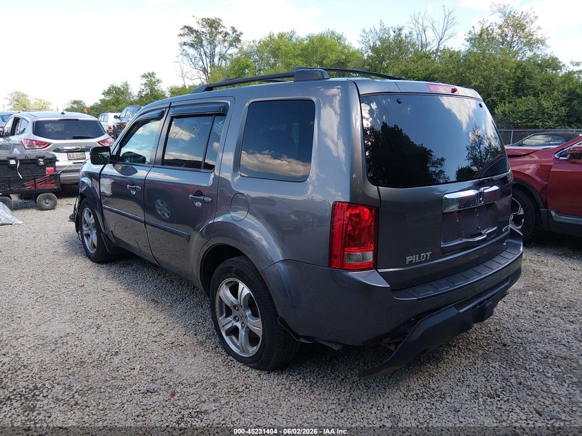 Vin: 5fnyf4h69eb015932, lot: 45729195, honda pilot ex-l 20143